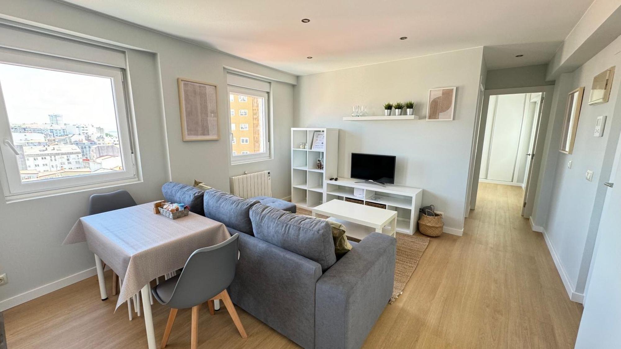 Acogedor Apartamento En Ronda Outeiro 210 A Coruna Luaran gambar