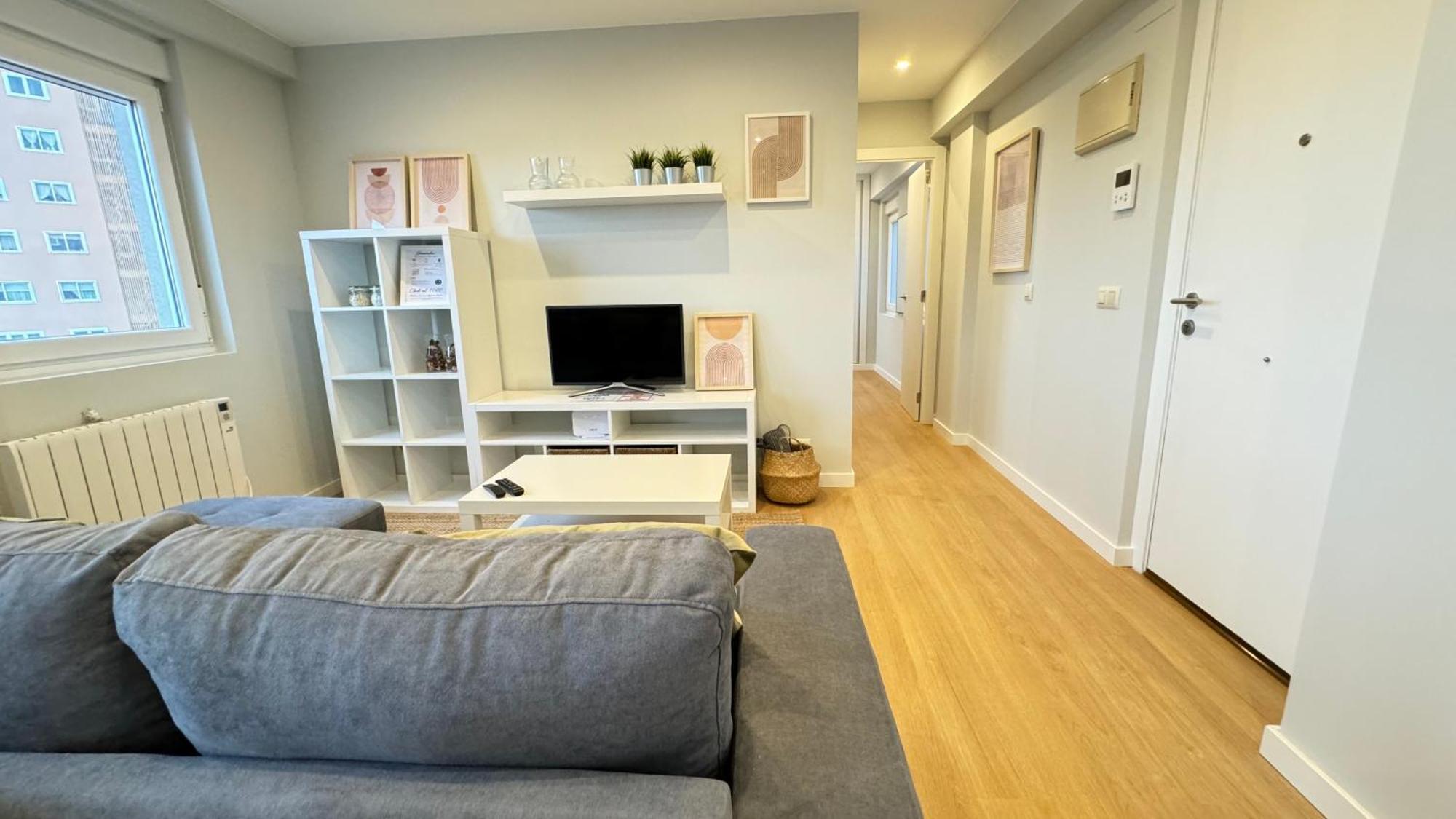 Acogedor Apartamento En Ronda Outeiro 210 A Coruna Luaran gambar