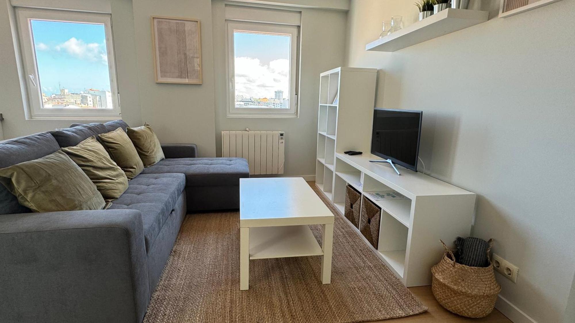 Acogedor Apartamento En Ronda Outeiro 210 A Coruna Luaran gambar