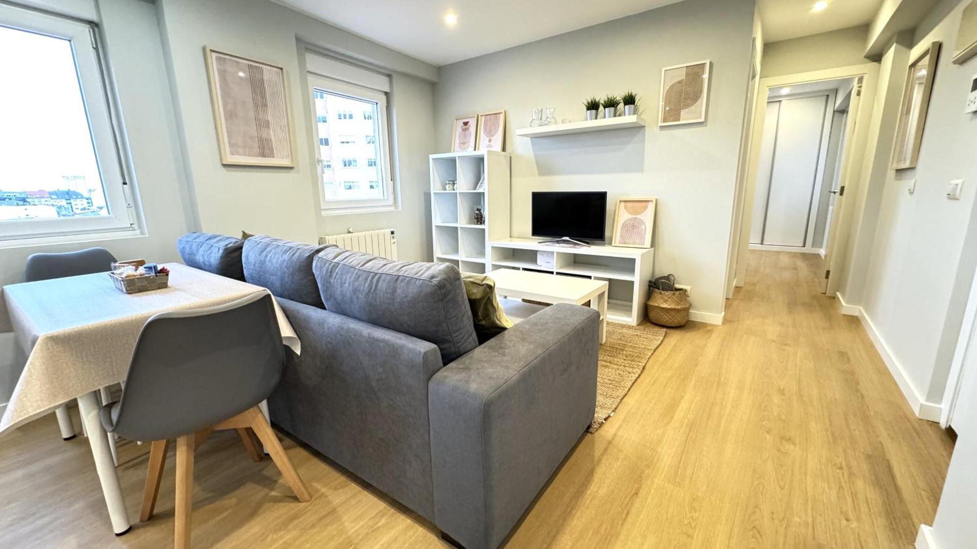 Acogedor Apartamento En Ronda Outeiro 210 A Coruna Luaran gambar