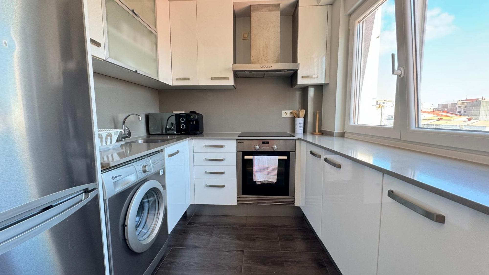 Acogedor Apartamento En Ronda Outeiro 210 A Coruna Luaran gambar