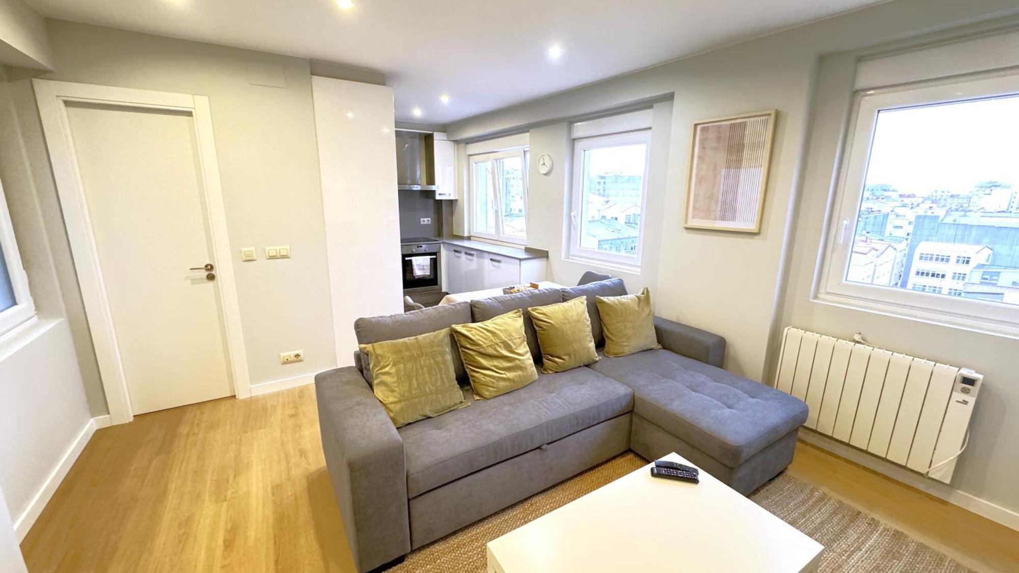 Acogedor Apartamento En Ronda Outeiro 210 A Coruna Luaran gambar